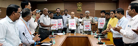 district koppal child helpline 1098 logo release