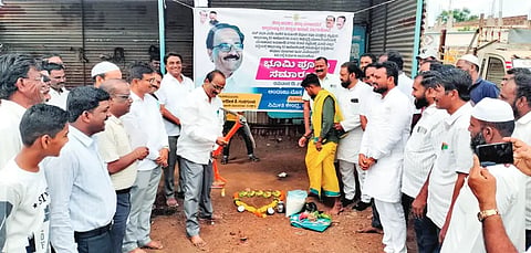 CC road construction work begins