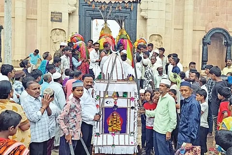 Doli procession in Chimmada