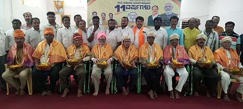 Emergency 50- Black day celebration by BJP Mandya