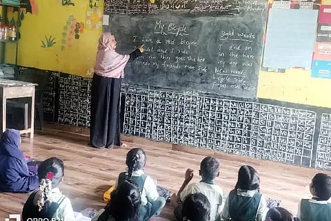 English department starts without teachers