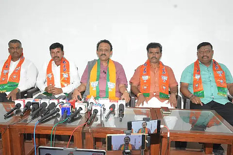 GURULINGAPPA ANGADI PRESS MEET