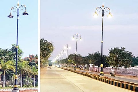 Gangavathi street light