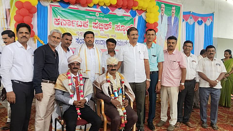 ಡಿ.ಬಿ.ಸತ್ಯ, ತಿಮ್ಮೇಗೌಡ ಅವರಿಗೆ ಬೀಳ್ಕೊಡುಗೆ