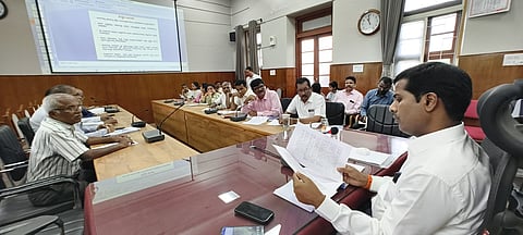 Inter-departmental Coordination Committee Meeting Mandya