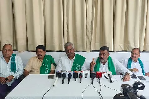 KARNATAKA RAITA SANGHA PRESS MEET