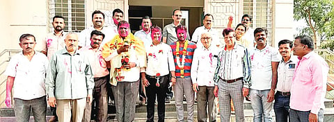Re-election to the Banahatti Bar Association