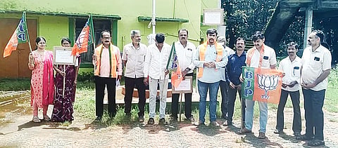 SDP BJP PROTEST
