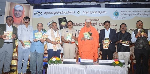The launch ceremony of 3 books written by Ramesh Uthappa was held in Mysore.
