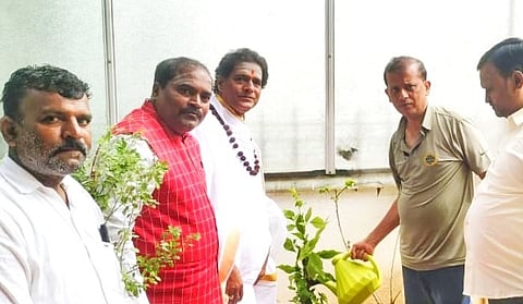 Tree Plantation Abhiyan At Davangere - Copy