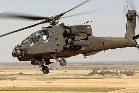 Apache helicopters