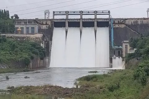 bhadra dam water release