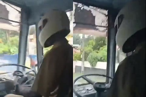 bus Helmet 