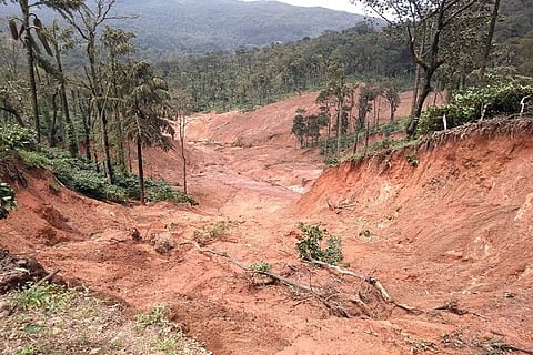 land slide