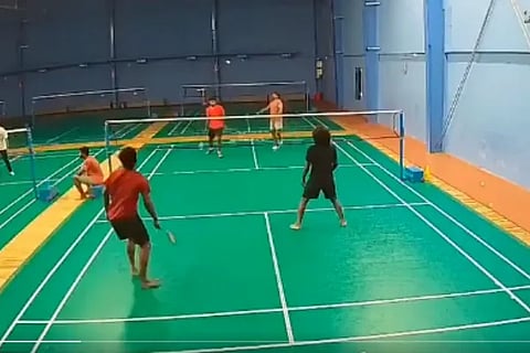 man Heart Attack While Playing Badminton In Hyderabad