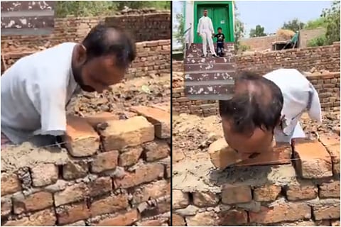 masonry work video viral
