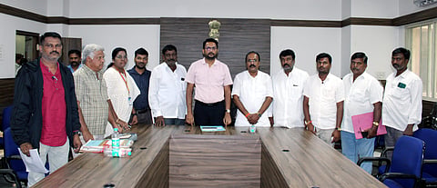 district koppal narayanaguru jayanthi adc meeting