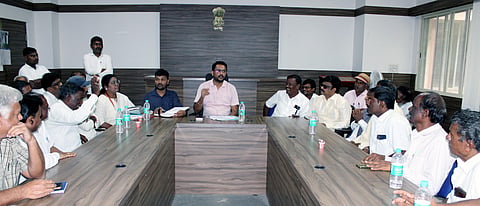 district koppal viswakarma jayanthi meeting adc koppal sidrameswara