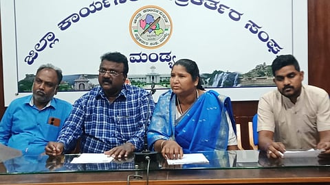 Arundhatiyar Mahasabha press conference Mandya