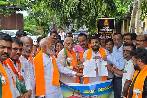 BJP RALY DHARMASTALA