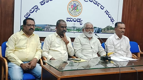 BJP Vice President N. Mahesh press conference Mandya