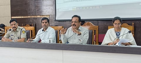 CRS meeting with officials and organization leaders Mandya