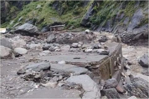 Cloudburst in Jammu and Kashmir Ramban three end life and several missing