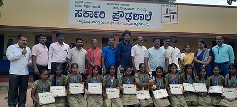 Congratulatory ceremony for students Mandya