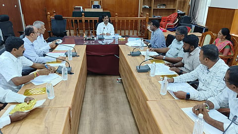 District Library Authority Budget Meeting Mandya