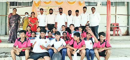 Excellent performance in the regional level sports event