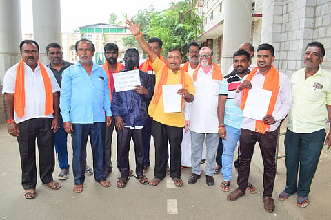 Hindu activists protest Mandya