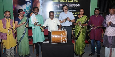 Inauguration of free training camp for folk art forms