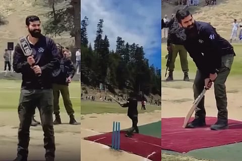 Indian Army Officer Cricket Game With Kashmir Locals Goes Viral
