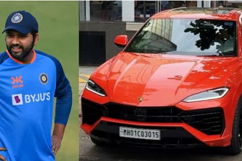 Indian Cricketer Rohit Sharma Brings Home Second Lamborghini Urus