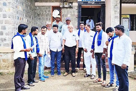 KOLHAR MADIGA PROTEST