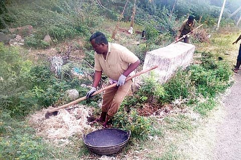 Kanakagiri dust shifted