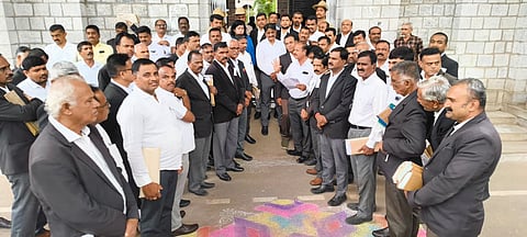 Lawyers appeal for legal action Mandya