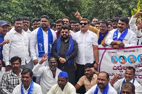 MADIGA OKKOOTA PROTEST