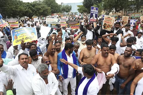 Madiga protest