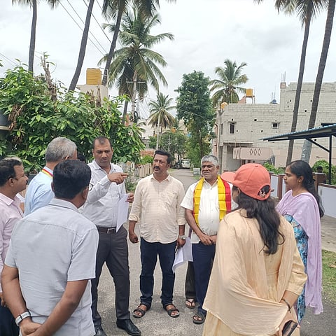 Mims field checked AC Mandya