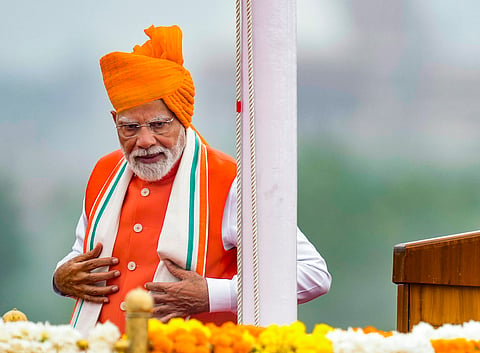 79th Independence Day celebration at Red Fort