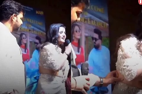 Pawan Singh Sparks Outrage After Uncomfortable