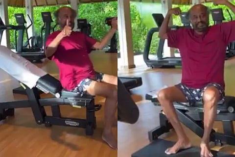 Rajinikanth workout