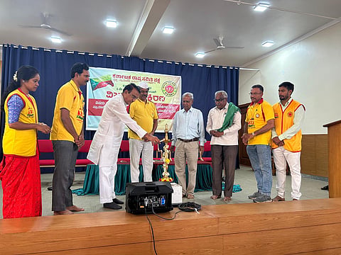 Sixth Foundation Day of Karnataka Rashtra Samithi Party Mandya