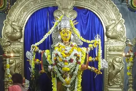 Special puja to Goddess Durga of Hirekerur today