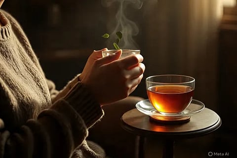 Tea drinking