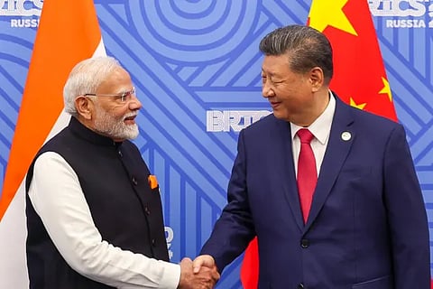 Narendra Modi meet Xi Jinping