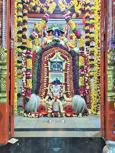 Uttara Aradhana at the Raya Mutt in Divatageri Galli