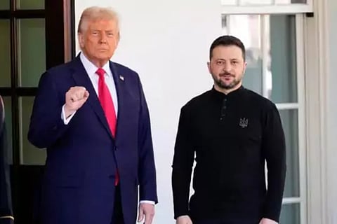 Trump and Zelenskyy