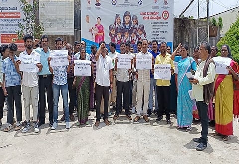 aadivasi protest